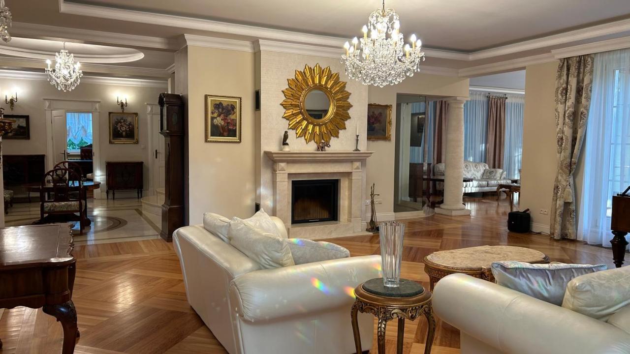 Luxury Villa Indoor Pool Warsaw Magdalenka Экстерьер фото