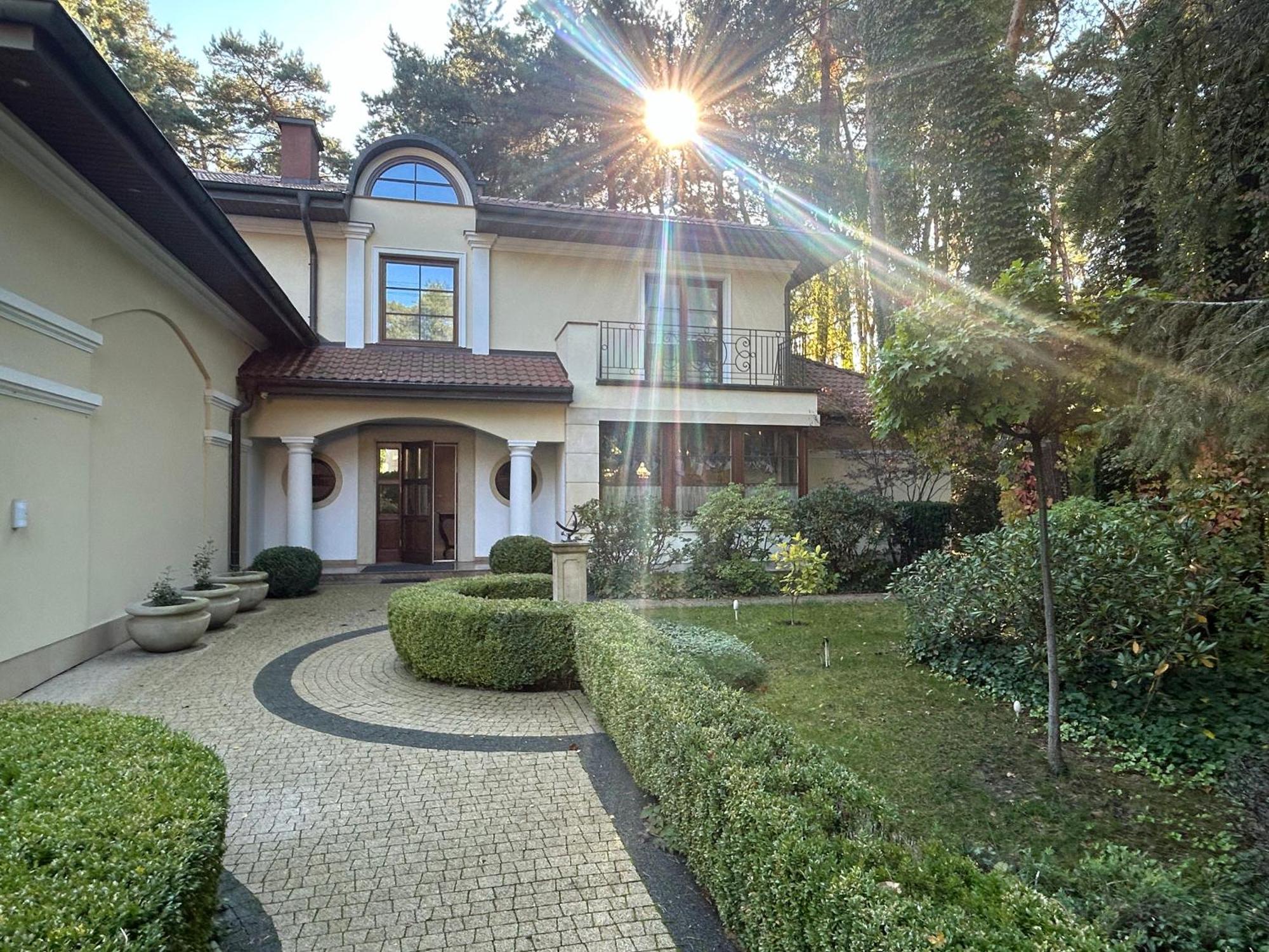Luxury Villa Indoor Pool Warsaw Magdalenka Экстерьер фото